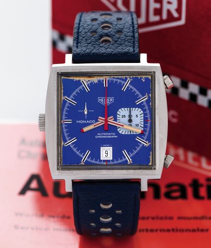 TAG Heuer Monaco 1533B Blue 39.00 mm Automatic
