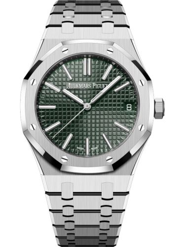 Audemars Piguet Royal Oak 15510ST.OO.1320ST.04 Green 41.00 mm Automatic