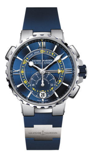 Ulysse Nardin Marine 1553-155-3/43 Blue 44.00 mm Automatic