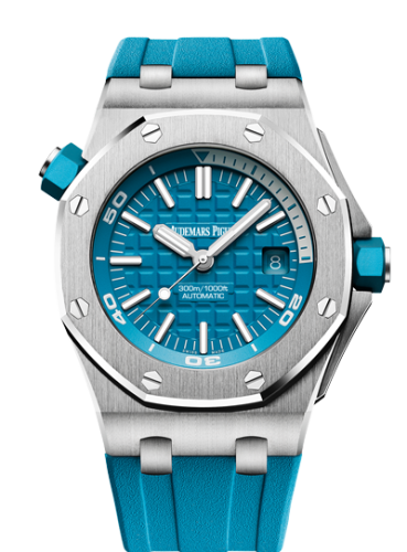 Audemars Piguet Royal Oak Offshore 15710ST.OO.A032CA.01 Turquoise 42.00 mm Automatic