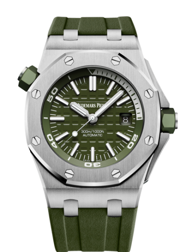 Audemars Piguet Royal Oak Offshore 15710ST.OO.A052CA.01 Green 42.00 mm Automatic