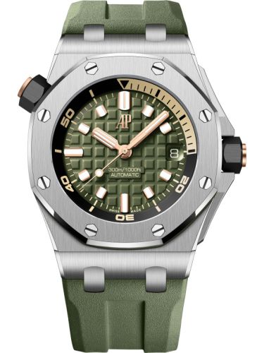 Audemars Piguet Royal Oak Offshore 15720ST.OO.A052CA.01 Green 42.00 mm Automatic