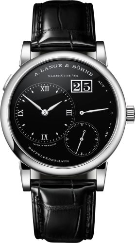 A. Lange & Sohne Lange 1 191.062 Black 38.50 mm Handwound