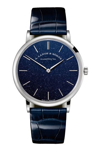 A. Lange & Sohne Saxonia 205.086 Blue 40.00 mm Handwound