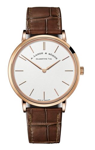 A. Lange & Sohne Saxonia 211.033 Silver 40.00 mm Handwound