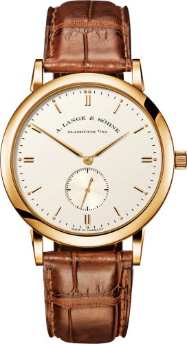 A. Lange & Sohne Saxonia 215.021 Champagne 37.00 mm Handwound