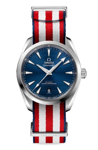 Omega Aqua Terra 220.12.38.20.03.002 Blue 38.00 mm Automatic