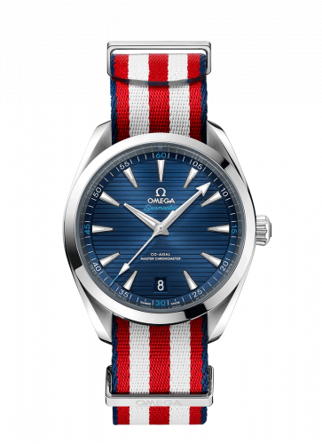 Omega Aqua Terra 220.12.41.21.03.004 Blue 41.00 mm Automatic