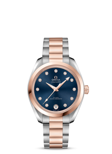 Omega Aqua Terra 220.20.34.20.53.001 Blue 34.00 mm Automatic