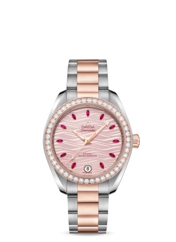 Omega Aqua Terra 220.25.34.20.60.001 Pink 34.00 mm Automatic