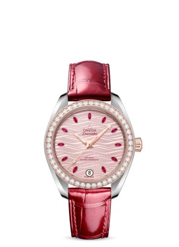 Omega Aqua Terra 220.28.34.20.60.001 Pink 34.00 mm Automatic