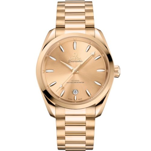 Omega Aqua Terra 220.50.38.20.08.001 Champagne 38.00 mm Automatic