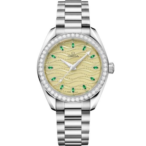 Omega Aqua Terra 220.55.34.20.60.002 Salmon 34.00 mm Automatic