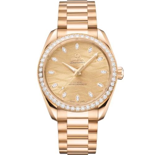 Omega Aqua Terra 220.55.38.20.99.002 Champagne 34.00 mm Automatic