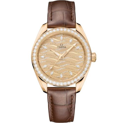 Omega Aqua Terra 220.58.34.20.99.008 Champagne 34.00 mm Automatic