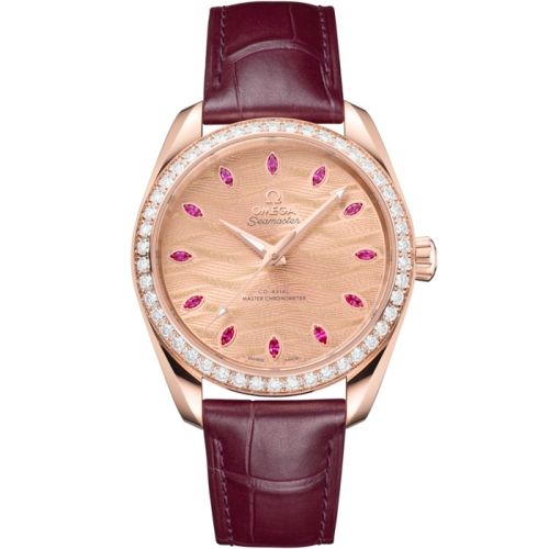 Omega Aqua Terra 220.58.38.20.99.007 Pink 34.00 mm Automatic