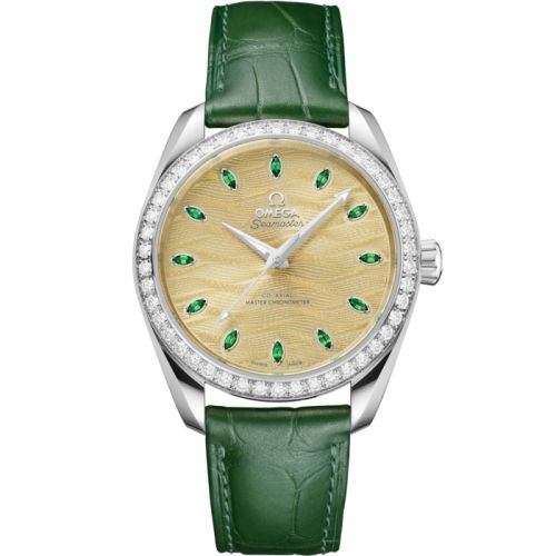 Omega Aqua Terra 220.58.38.20.99.008 Salmon 34.00 mm Automatic