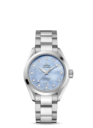 Omega Aqua Terra 231.10.34.20.57.002 Blue 34.00 mm Automatic