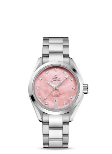 Omega Aqua Terra 231.10.34.20.57.003 Pink 34.00 mm Automatic