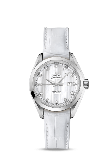 Omega Aqua Terra 231.13.34.20.55.001 White 34.00 mm Automatic