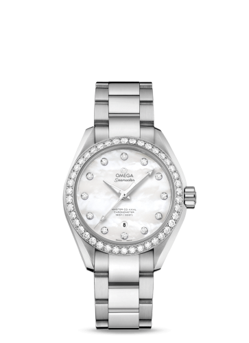 Omega Aqua Terra 231.15.34.20.55.002 White 34.00 mm Automatic