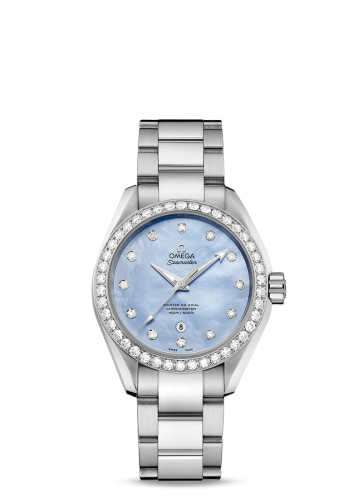 Omega Aqua Terra 231.15.34.20.57.002 Blue 34.00 mm Automatic