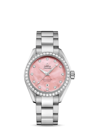 Omega Aqua Terra 231.15.34.20.57.003 Pink 34.00 mm Automatic