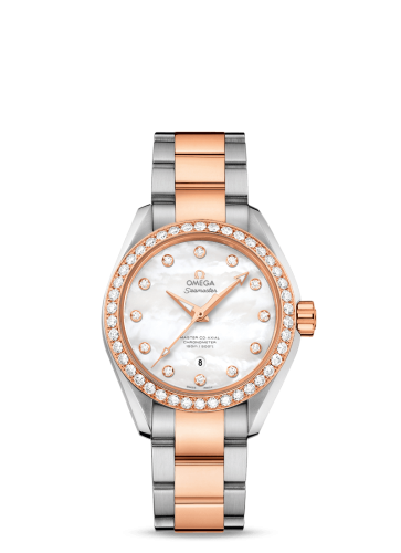 Omega Aqua Terra 231.25.34.20.55.005 White 34.00 mm Automatic