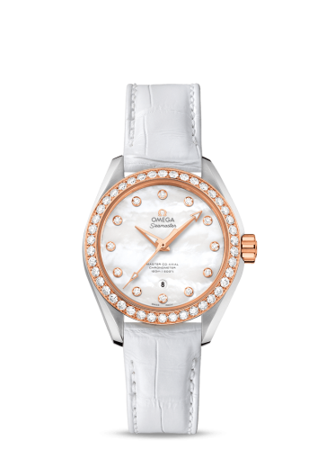 Omega Aqua Terra 231.28.34.20.55.003 White 34.00 mm Automatic