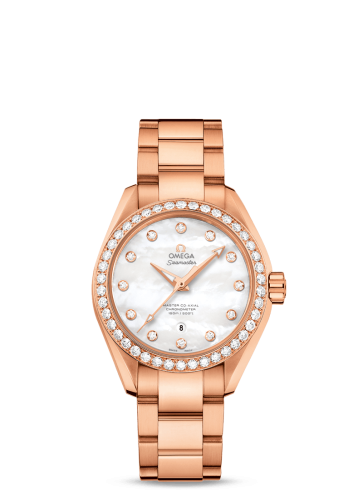 Omega Aqua Terra 231.55.34.20.55.003 White 34.00 mm Automatic