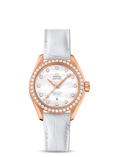 Omega Aqua Terra 231.58.34.20.55.003 White 34.00 mm Automatic
