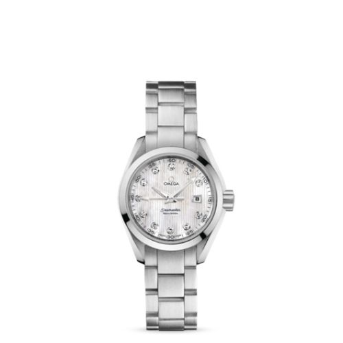 Omega Aqua Terra 231.10.30.61.55.001 White 30.00 mm Quartz