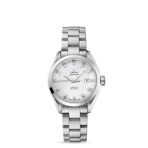 Omega Aqua Terra 231.10.34.20.55.001 White 34.00 mm Automatic