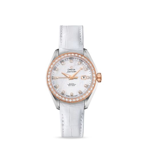 Omega Aqua Terra 231.28.34.20.55.002 White 34.00 mm Automatic