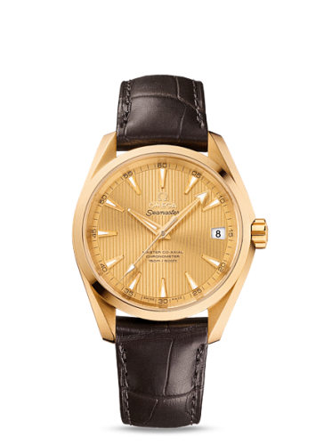Omega Aqua Terra 231.53.39.21.08.001 Champagne 38.50 mm Automatic