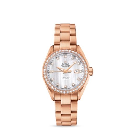 Omega Aqua Terra 231.55.34.20.55.002 White 34.00 mm Automatic