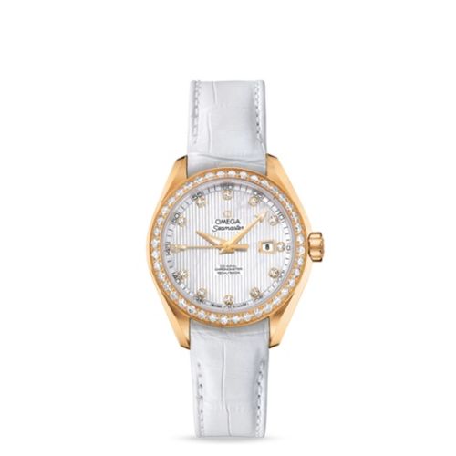 Omega Aqua Terra 231.58.34.20.55.001 White 34.00 mm Automatic