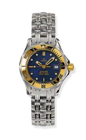 Omega Seamaster Diver 300M 2482.80.00 Blue 36.25 mm Quartz