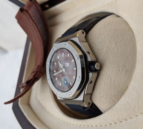 Audemars Piguet Royal Oak Offshore 25808st.OO.D009/02 Brown 38.00 mm Automatic