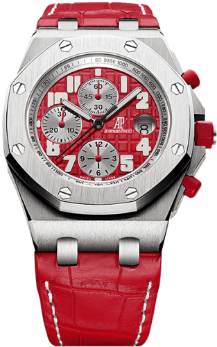 Audemars Piguet Royal Oak Offshore 26108.ST.OO.D066.CR.01 Red 42.00 mm Automatic