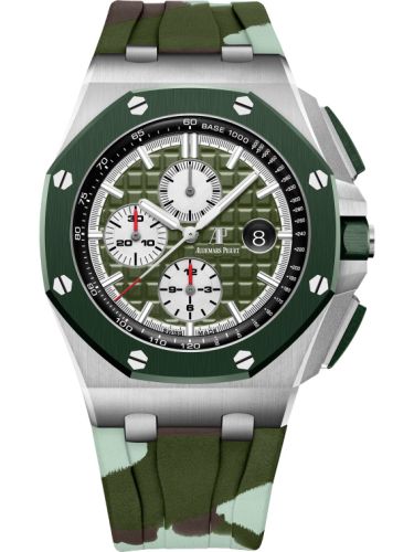 Audemars Piguet Royal Oak Offshore 26400SO.OO.A055CA.01 Green 44.00 mm Automatic