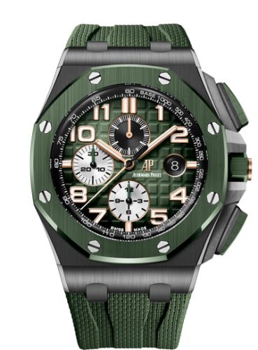 Audemars Piguet Royal Oak Offshore 26405CE.OO.A056CA.01 Green 44.00 mm Automatic