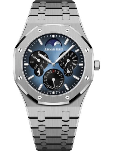 Audemars Piguet Royal Oak 26586TI.OO.1240TI.01 Blue 41.00 mm Automatic