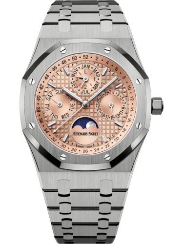 Audemars Piguet Royal Oak 26615TI.OO.1220TI.01 Salmon 41.00 mm Automatic