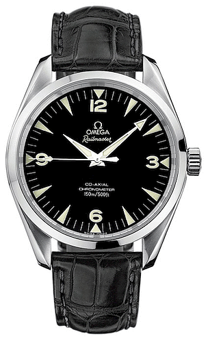 Omega Railmaster 2802.52.31 Black 42.20 mm Automatic