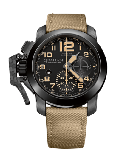 Graham Chronofighter 2CCAU.B02A Black 47.00 mm Automatic
