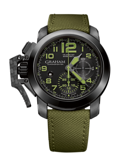 Graham Chronofighter 2CCAU.G01A Black 47.00 mm Automatic