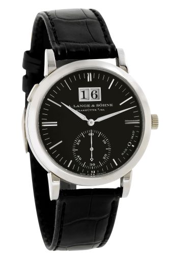 A. Lange & Sohne Saxonia 308.027 Black 37.00 mm Automatic