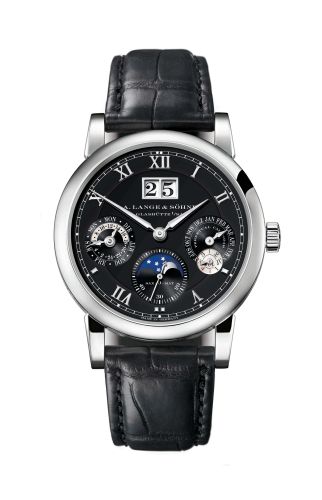 A. Lange & Sohne Saxonia 310.026 Black 38.50 mm Automatic