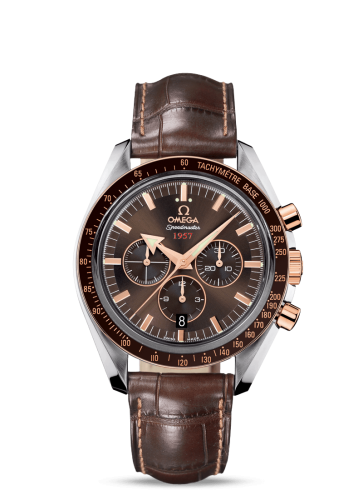 Omega Speedmaster Broad Arrow 321.93.42.50.13.001 Brown 42.00 mm Automatic